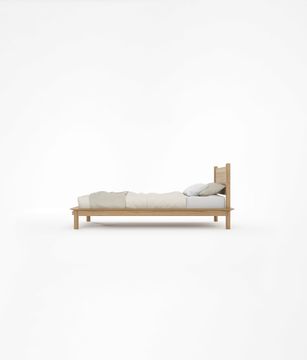 Tenon Single Size Bed Headboard by KARPENTER - view 4