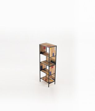 Planke Vertical Rack 4 Compartments by KARPENTER - view 3