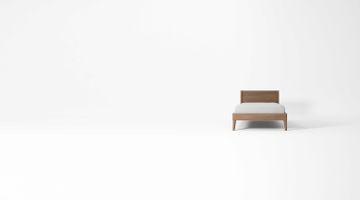Vintage Single Size Bed by KARPENTER - view 5