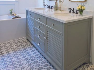 Agadir Gris 01 Cement Tile by Original Mission Tile - view 5
