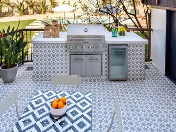 Agadir Gris 01 Cement Tile by Original Mission Tile - view 3
