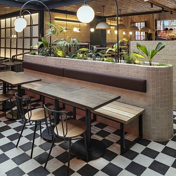 S-101 Black 8×8 Cement Tile by Original Mission Tile - view 3