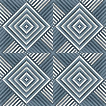 Ellis Navy 03B Cement Tile by Original Mission Tile - view 6