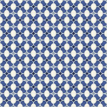 Jolla Blue 02 Cement Tile by Original Mission Tile - view 8