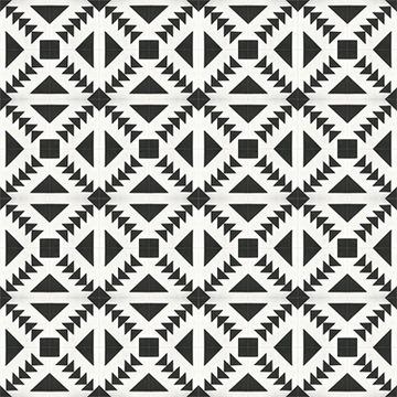 Palace Black 01 Cement Tile by Original Mission Tile - view 8