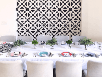 Palace Black 01 Cement Tile by Original Mission Tile - view 4