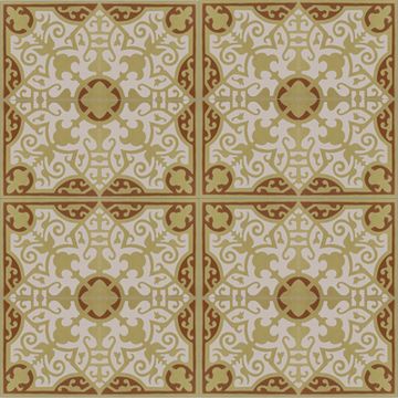 Madrid Ii Cement Tile by Original Mission Tile - view 4