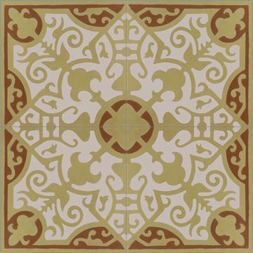 Madrid Ii Cement Tile by Original Mission Tile - view 5
