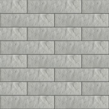 Brick S-900 Gris 2×8 (Texture) Cement Tile by Original Mission Tile - view 3