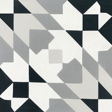 Casa Blanca Black 01 Cement Tile by Original Mission Tile - view 6
