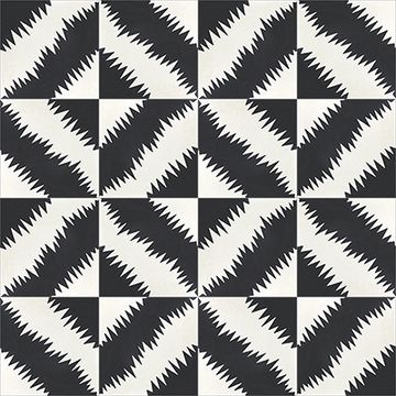 Secrets Black 01 Cement Tile by Original Mission Tile - view 8