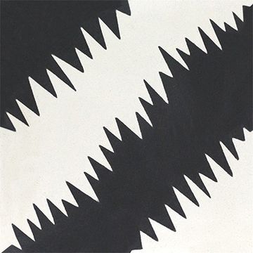 Secrets Black 01 Cement Tile by Original Mission Tile - view 7