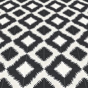 Secrets Black 01 Cement Tile by Original Mission Tile - view 3