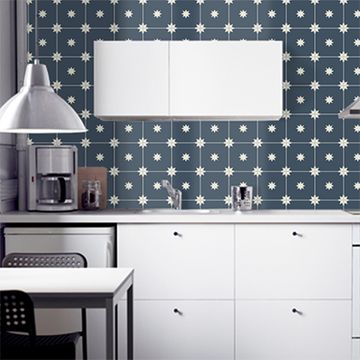 Estrellas Navy 03 Cement Tile by Original Mission Tile - view 2