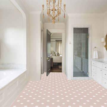 Estrellas Rosa 04 Cement Tile by Original Mission Tile - view 2