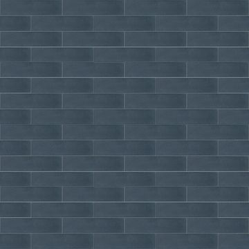 Brick S-108 Navy 2×8 Cement Tile by Original Mission Tile - view 8