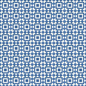 Liverpool Blue 03 Cement Tile by Original Mission Tile - view 8