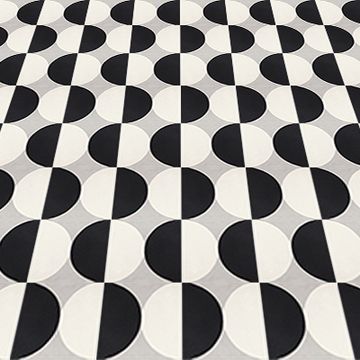 Moon Black 02 Cement Tile by Original Mission Tile - view 4