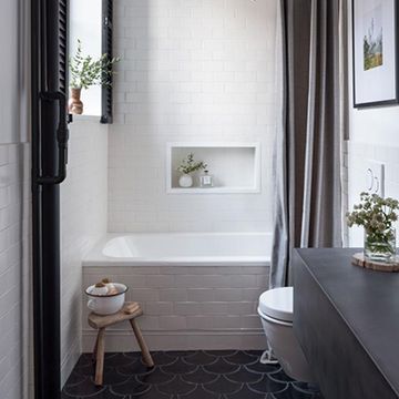 Fs-101 Black 8×8 Cement Tile by Original Mission Tile - view 6