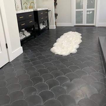 Fs-101 Black 8×8 Cement Tile by Original Mission Tile - view 4