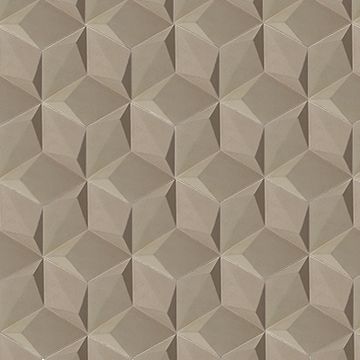 3D Hex Harlequin Sand 8×9 Cement Tile by Original Mission Tile - view 2