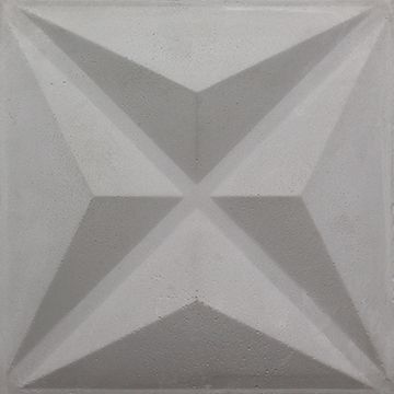 3D Estrella Gris 10×10 Cement Tile by Original Mission Tile - view 5