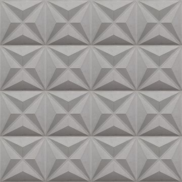 3D Estrella Gris 10×10 Cement Tile by Original Mission Tile - view 4