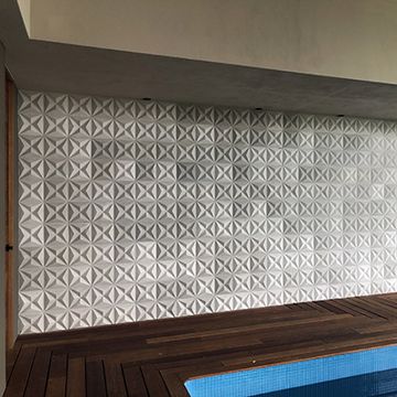 3D Estrella Gris 10×10 Cement Tile by Original Mission Tile - view 2