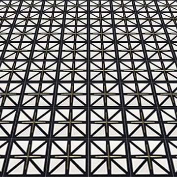 Brass Traverser 01 Cement Tile by Original Mission Tile - view 6
