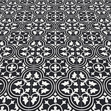Roseton Bw 15 Cement Tile by Original Mission Tile - view 3
