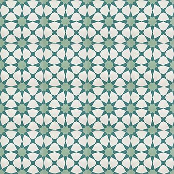 Agadir Turquoise 11 Cement Tile by Original Mission Tile - view 5
