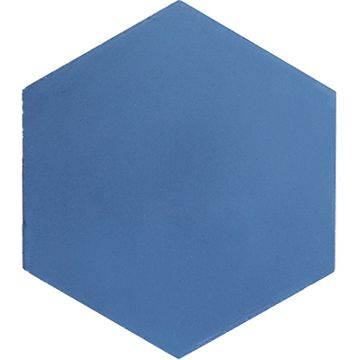 Hex-912 Blue Fonce 8×9 Cement Tile by Original Mission Tile - view 2