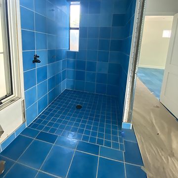 S-912 Blue Fonce 8×8 Cement Tile by Original Mission Tile - view 3