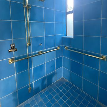 S-912 Blue Fonce 8×8 Cement Tile by Original Mission Tile - view 2