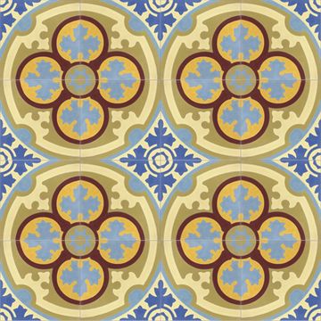 Philadelphia 06 Cement Tile by Original Mission Tile - view 7
