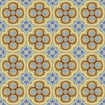 Philadelphia 06 Cement Tile by Original Mission Tile - view 6