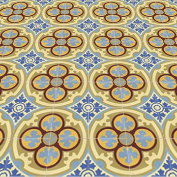 Philadelphia 06 Cement Tile by Original Mission Tile - view 5