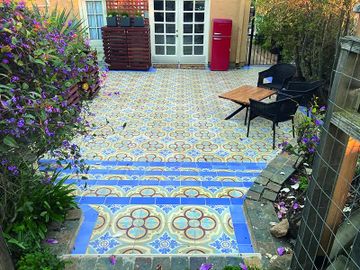 Philadelphia 06 Cement Tile by Original Mission Tile - view 3