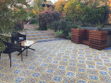 Philadelphia 06 Cement Tile by Original Mission Tile - view 2