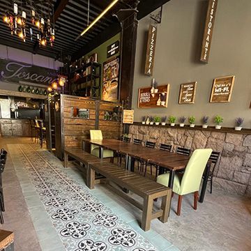 Roseton Sage 12 Cement Tile by Original Mission Tile - view 2
