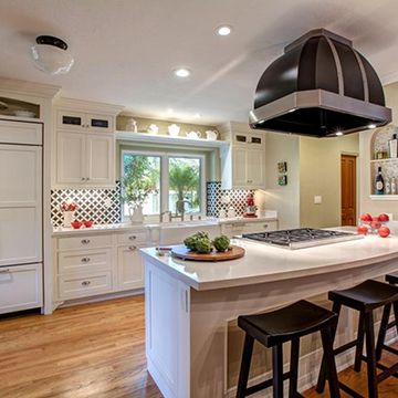 Circulos Ii Black 01 Cement Tile by Original Mission Tile - view 5