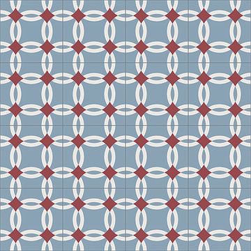 Anillos Cement Tile by Original Mission Tile - view 2