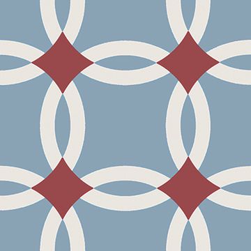 Anillos Cement Tile by Original Mission Tile - view 4