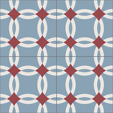 Anillos Cement Tile by Original Mission Tile - view 3