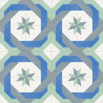 Aranzazu Cement Tile by Original Mission Tile - view 4