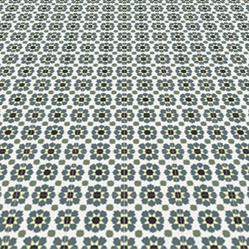 Moorish Blue 01 Cement Tile by Original Mission Tile - view 4