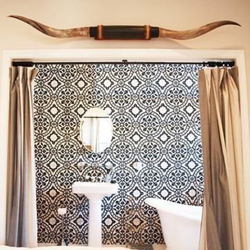 Tyler Ii Black 01 Cement Tile by Original Mission Tile - view 4