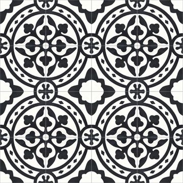 Tyler Ii Black 01 Cement Tile by Original Mission Tile - view 8