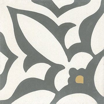 Zebra Charcoal 03 Cement Tile by Original Mission Tile - view 6