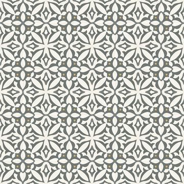Zebra Charcoal 03 Cement Tile by Original Mission Tile - view 4